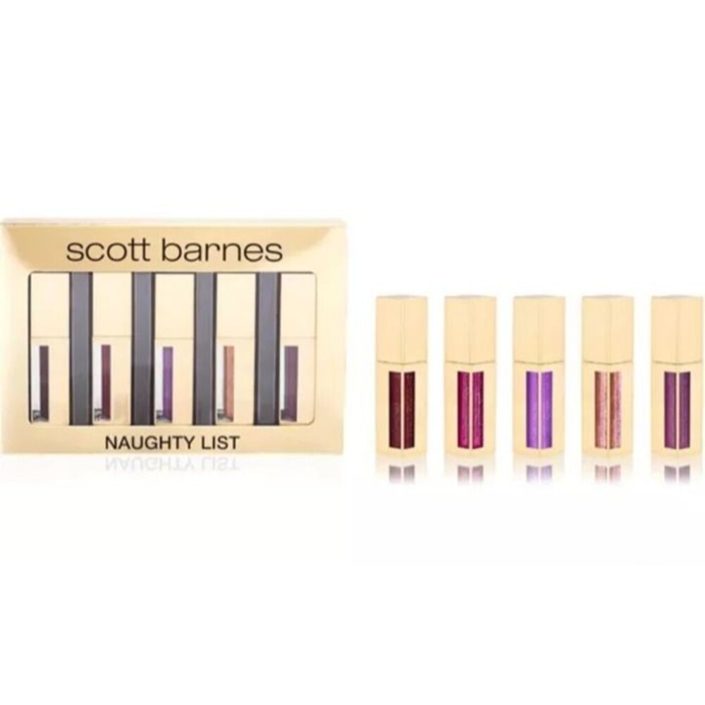 Scott Barnes Naughty List 5 Lipgloss Set. BNIB.